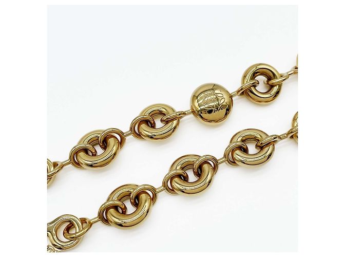 Tracolla con catena Donut a 22 maglie Loewe D'oro - vista 3