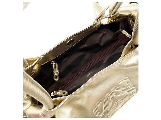 Borsa Loewe Nappa Aire D'oro - vista 6