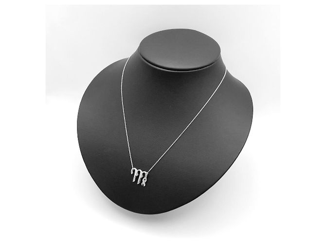 Tiffany & Co Collana Tiffany Zodiac Pendente Vergine in Argento 925 - vista 7