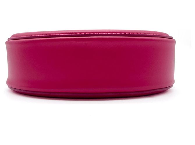 Céline Borsa a Spalla Celine Oval Purse Cuile Triomphe Rosa - vista 4