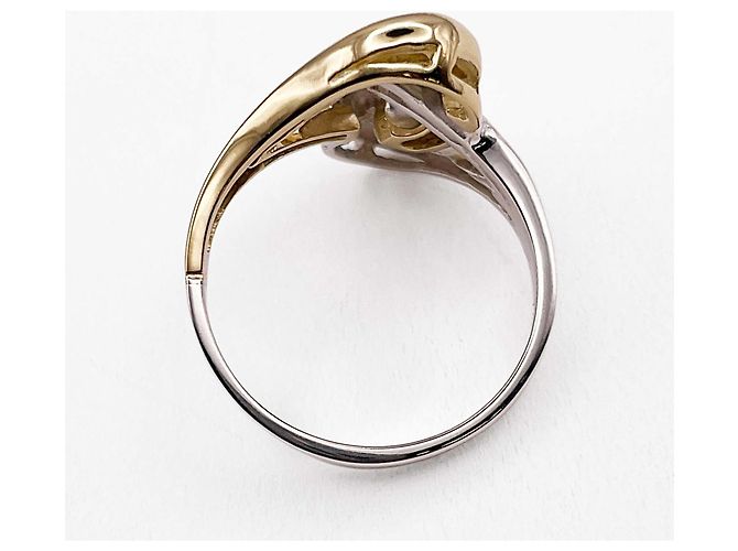 Tiffany & Co. Double Open Heart Ring Silber Golden - Ansicht 5