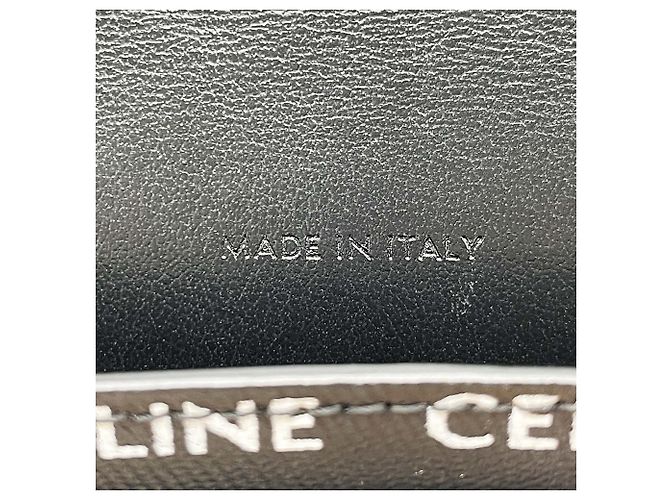 Céline Bolso de hombro Phone Pouch CELINE Negro Blanco - vista 8