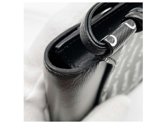 Céline Bolso de hombro Phone Pouch CELINE Negro Blanco - vista 9