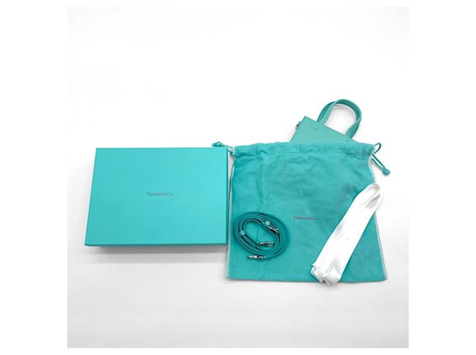Mini borsa Tiffany & Co. Blu - vista 12