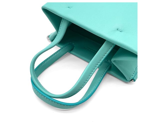 Mini borsa Tiffany & Co. Blu - vista 7