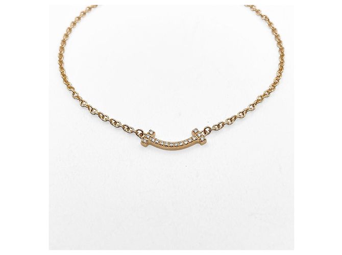 Tiffany & Co. Tiffany T Smile Mini Diamant-Charm-Armband - Ansicht 2
