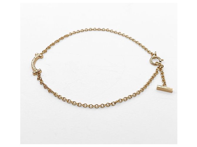 Tiffany & Co. Tiffany T Smile Mini Diamant-Charm-Armband - Ansicht 3
