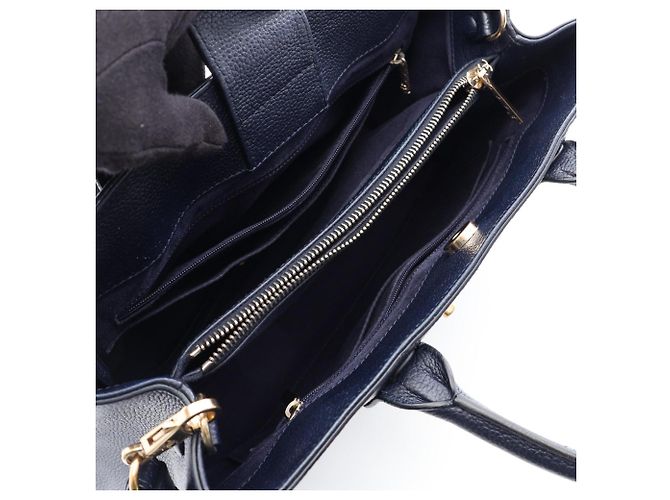 Borsa Tote Chanel Neo Executive Blu navy - vista 3