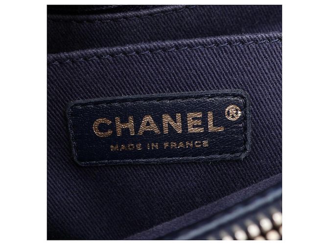 Borsa Tote Chanel Neo Executive Blu navy - vista 4