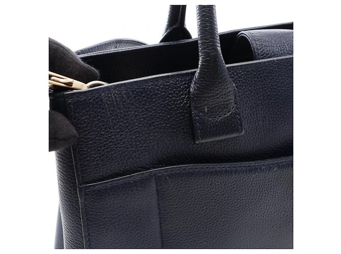 Borsa Tote Chanel Neo Executive Blu navy - vista 9