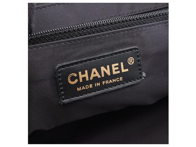 Borsa Tote Chanel New Travel Line MM Nero - vista 4