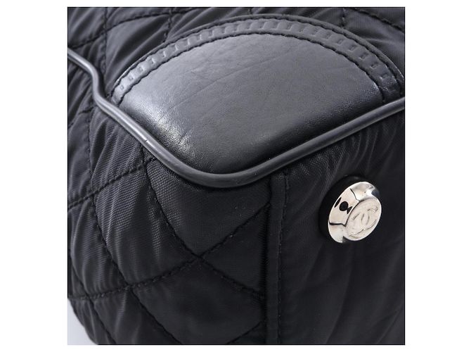 Borsa Tote Chanel Paris New York Line Nero - vista 6
