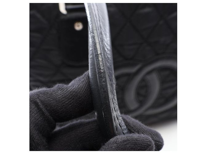 Borsa Tote Chanel Paris New York Line Nero - vista 9