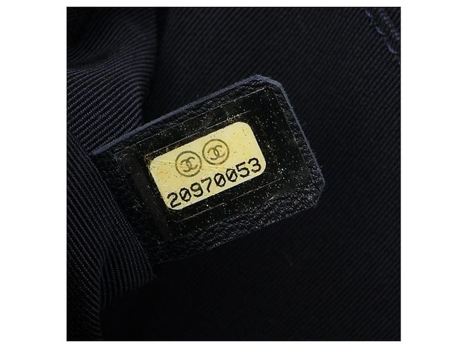 Chanel Boy Patchwork Schultertasche Blau - Ansicht 5