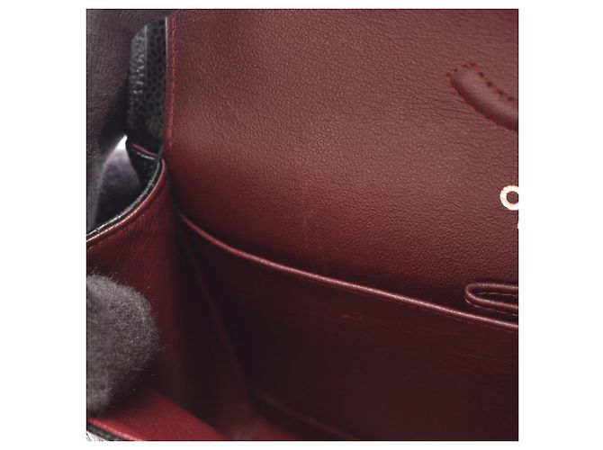 Borsa a tracolla Chanel Matelassé Double Flap Nero - vista 6