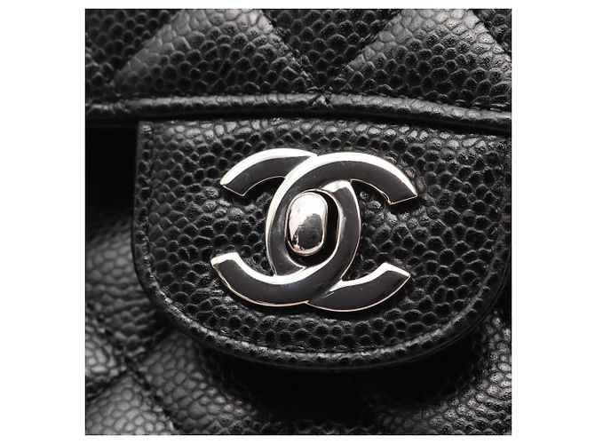 Borsa a tracolla Chanel Matelassé Double Flap Nero - vista 8
