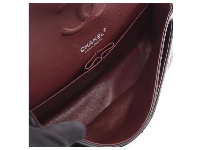 Borsa a tracolla Chanel Matelassé Double Flap Nero - vista 3