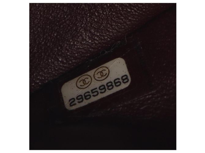 Borsa a tracolla Chanel Matelassé Double Flap Nero - vista 5