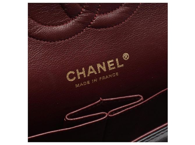 Borsa a Spalla Chanel Matelassé Double Flap Nero - vista 4