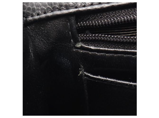 Borsa a Spalla con Catena Chanel Matelassé Single Flap Nero - vista 13