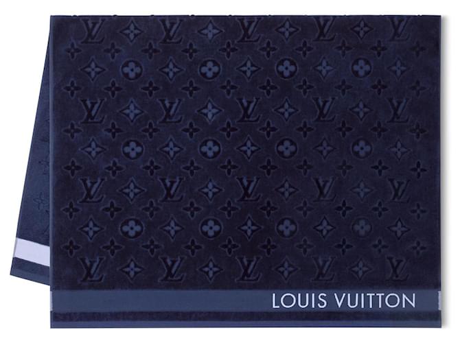 Serviette Louis Vuitton Monogram Bleu foncé - vue 2