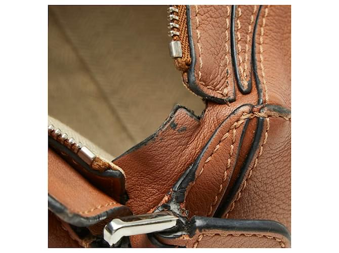 Loewe Anagram Puzzle Bag Mini Marrone - vista 10