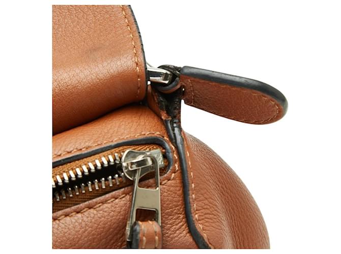 Loewe Anagram Puzzle Bag Mini Marrone - vista 11