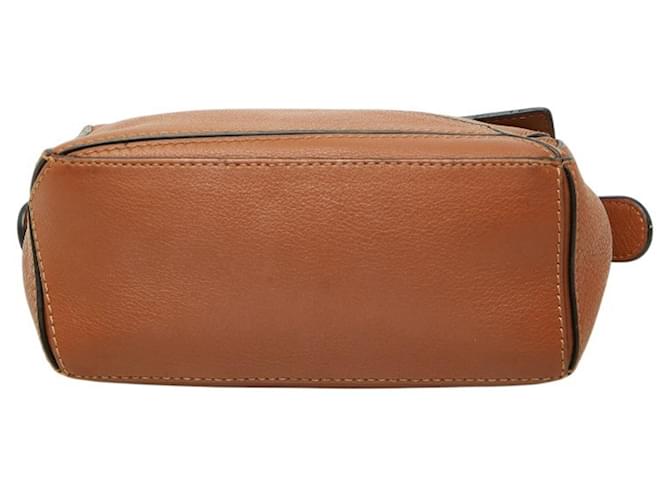 Loewe Anagram Puzzle Bag Mini Marrone - vista 3