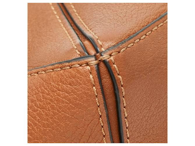 Loewe Anagram Puzzle Bag Mini Marrone - vista 7