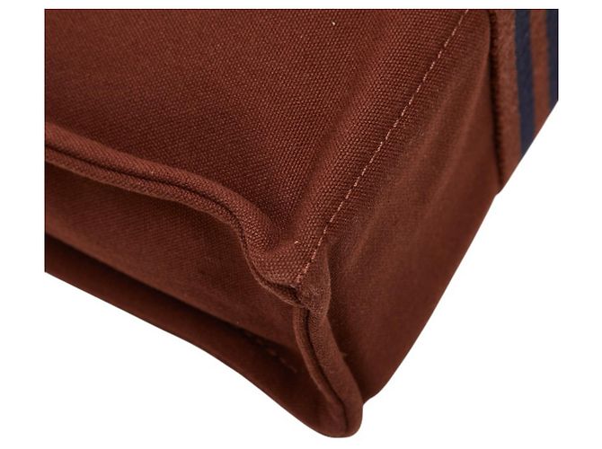 Hermès Bolso Hermes Fourre-Tout PM Castaño - vista 5