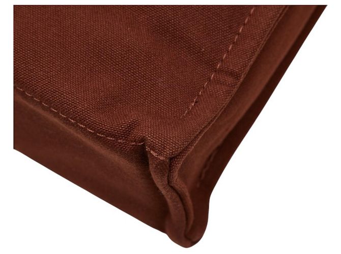 Hermès Bolso Hermes Fourre-Tout PM Castaño - vista 6