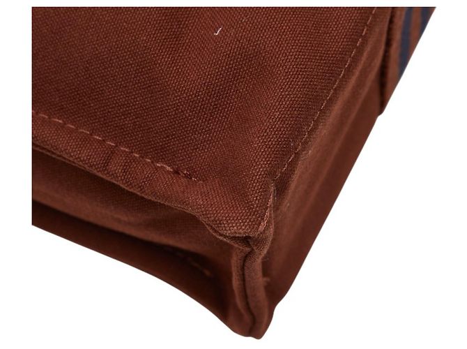 Hermès Bolso Hermes Fourre-Tout PM Castaño - vista 7