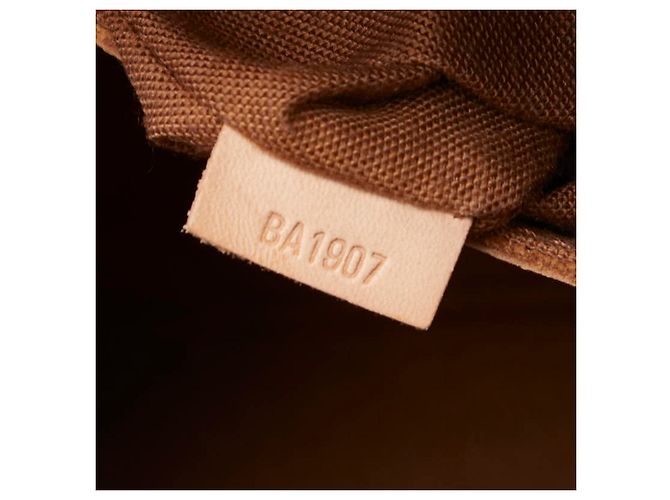 Borsa Louis Vuitton Monogram Alma PM Marrone - vista 10