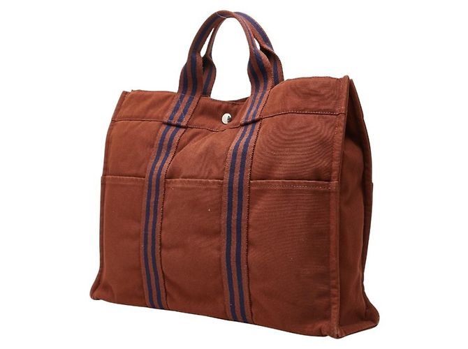 Hermès Hermes Fleutou MM Tote Bag Braun - Ansicht 2