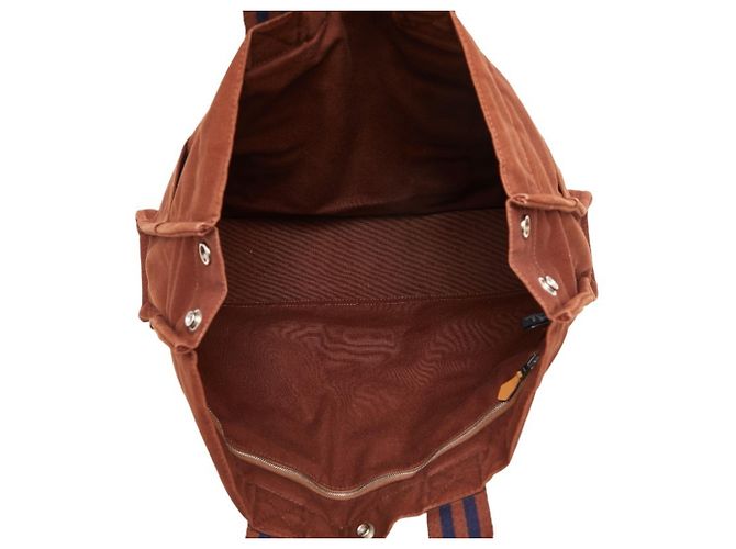 Hermès Hermes Fleutou MM Tote Bag Braun - Ansicht 8