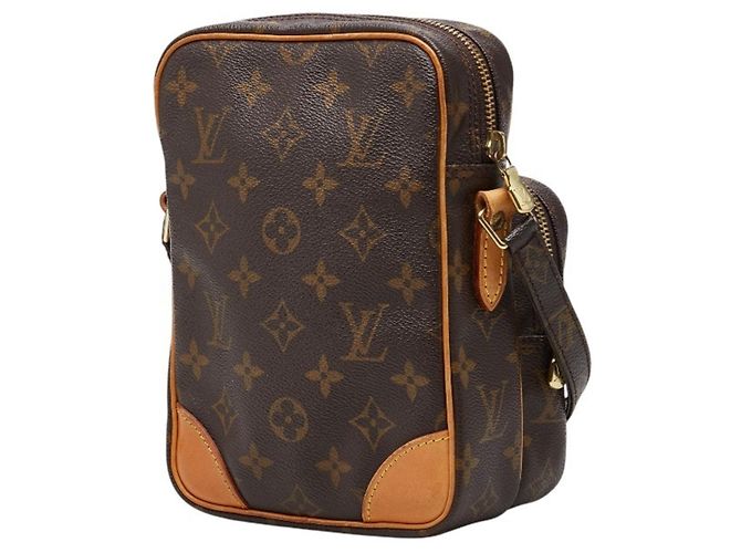 Borsa a tracolla Louis Vuitton Monogram Amazon Marrone - vista 2