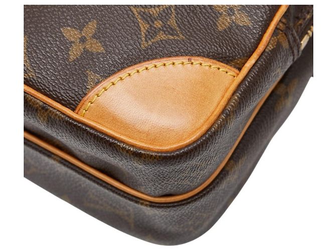 Borsa a tracolla Louis Vuitton Monogram Amazon Marrone - vista 4