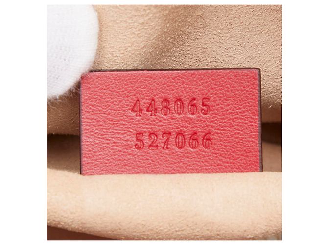 Borsa a tracolla Gucci GG Marmont Rosso - vista 10