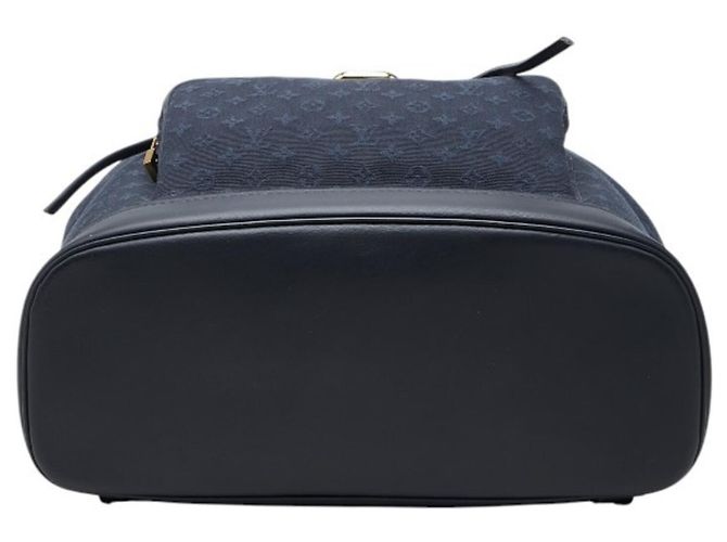 Zaino Louis Vuitton Monogram Mini Montsouris GM Blu navy - vista 3