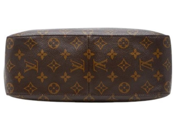Borsa a Spalla Louis Vuitton Monogram Looping GM Marrone - vista 3