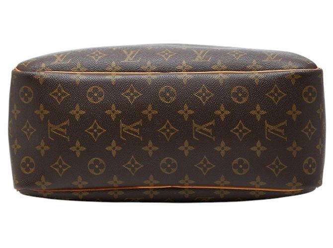 Borsa Louis Vuitton Monogram Deauville Marrone - vista 3