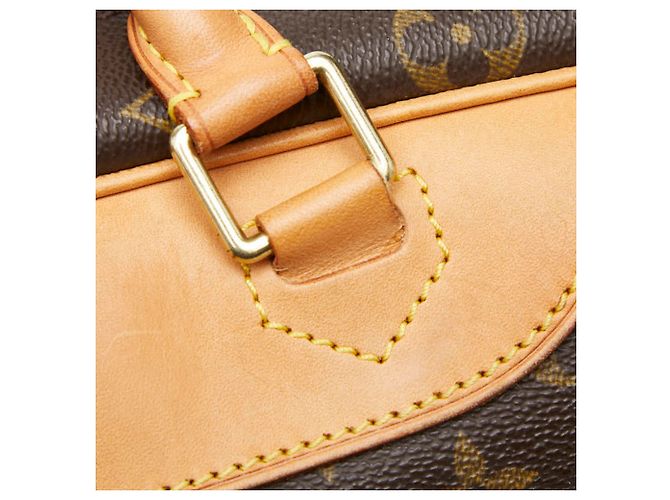 Borsa Louis Vuitton Monogram Deauville Marrone - vista 8