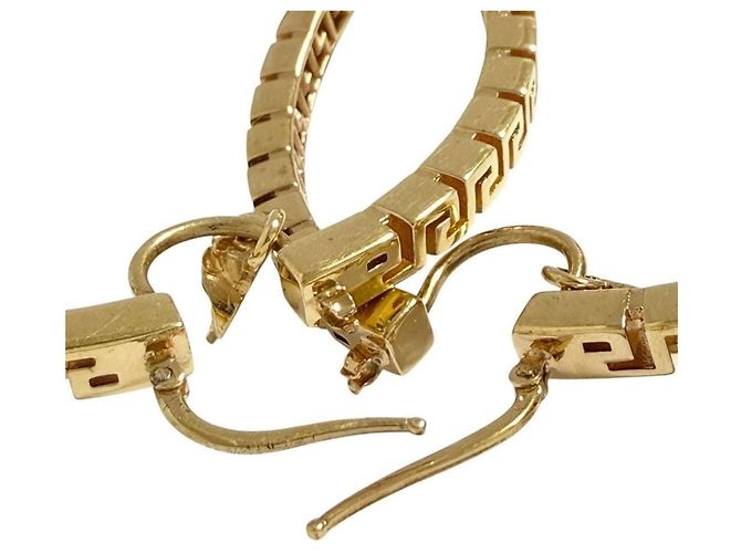 Medusa Pendientes de aro grandes para mujer Versace - vista 4