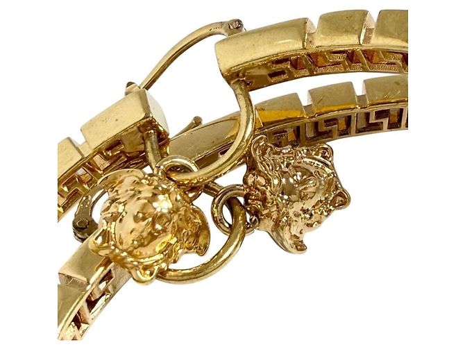 Medusa Pendientes de aro grandes para mujer Versace - vista 5