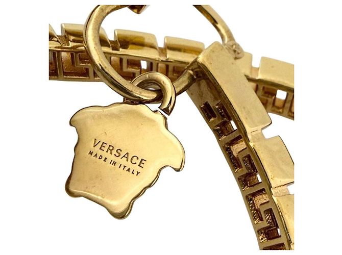 Medusa Pendientes de aro grandes para mujer Versace - vista 7
