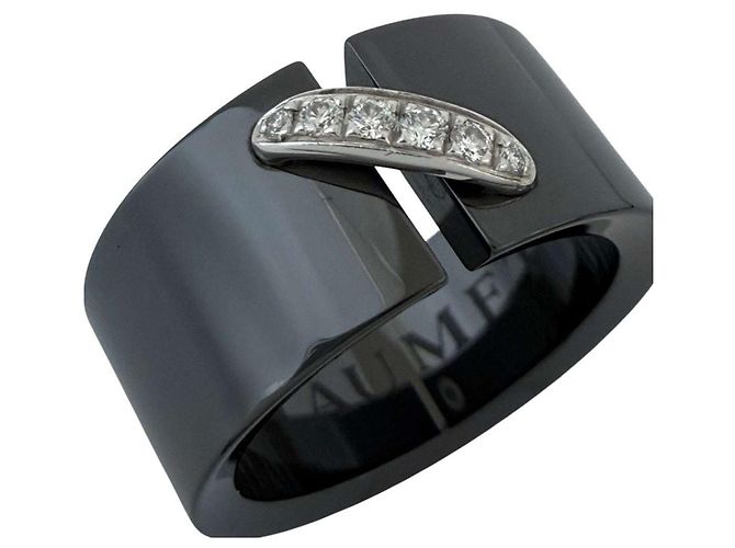 Chaumet Liens Ring aus 18K Weißgold Schwarz - Ansicht 6