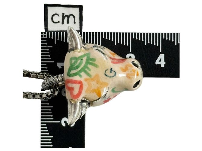 Collana Anger Forest Bullshead per uomo Gucci - vista 9