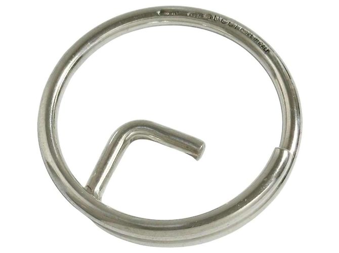 Portachiavi Gucci in argento 925 con motivo G - vista 3