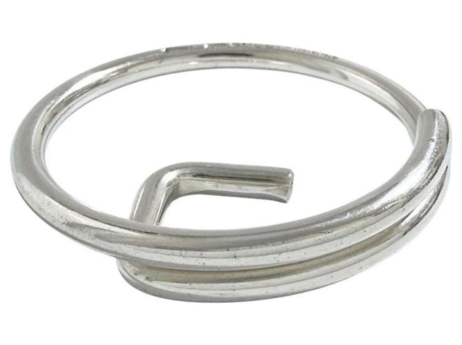 Portachiavi Gucci in argento 925 con motivo G - vista 4
