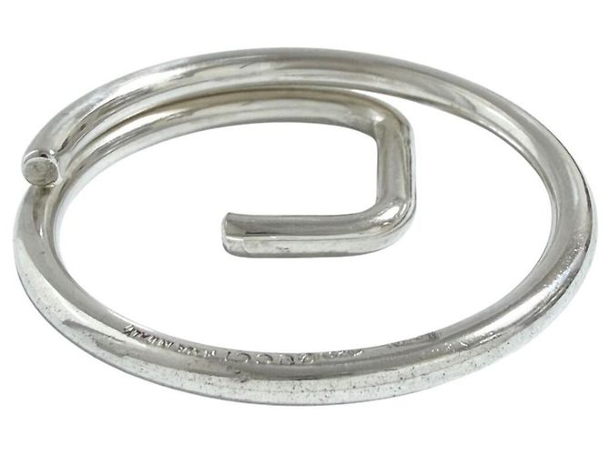 Portachiavi Gucci in argento 925 con motivo G - vista 7